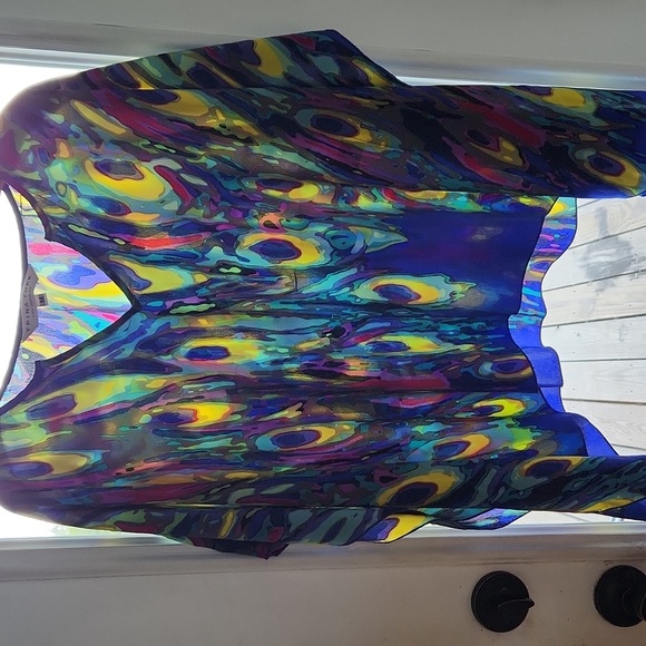 Trina Turk 100% pure silk‎ top Sz M - Picture 11 of 13